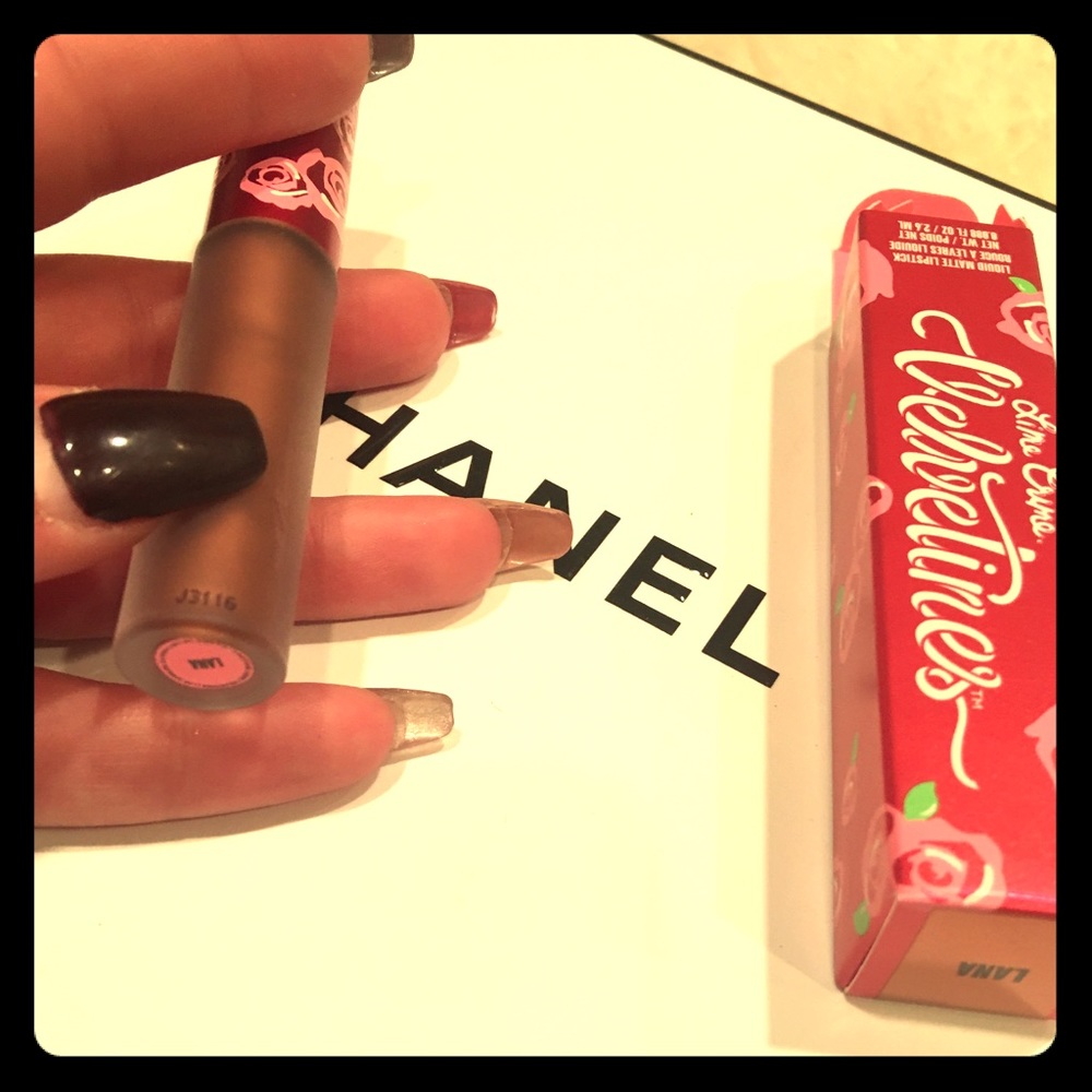 Lime crime🎀 velvetines lana NIB metallic 2for20!